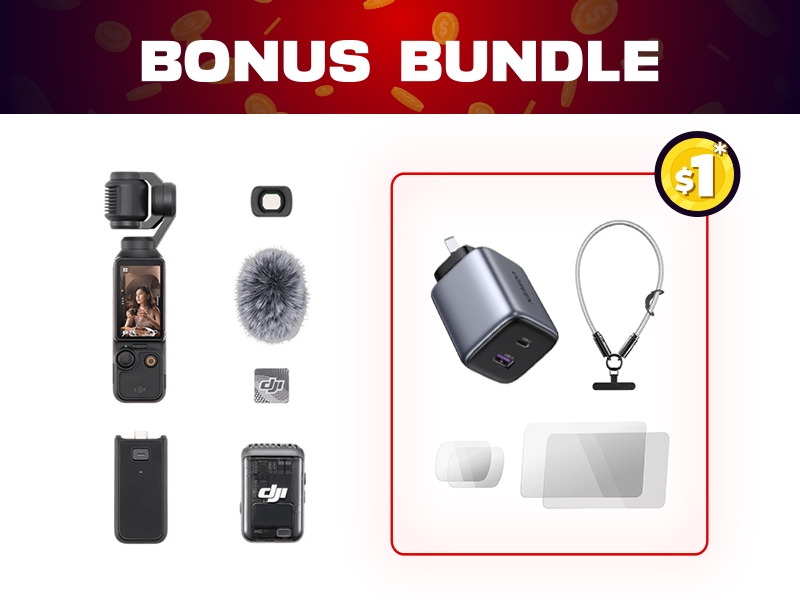 Osmo Pocket 3 Creator Combo + $1 Bonus Bundle